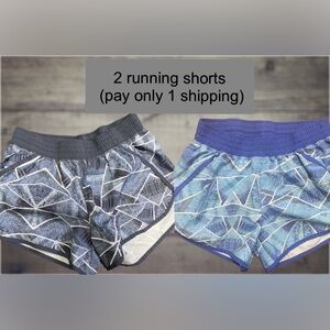 Champion Women's Athletic Shorts - Black and Blue